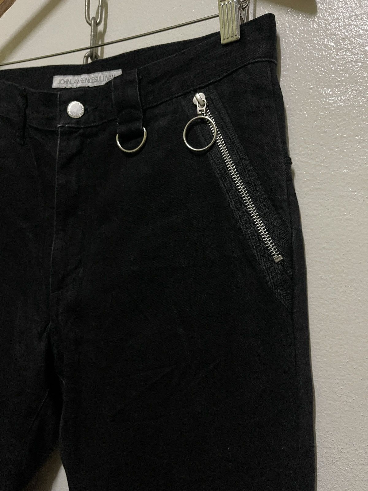 JOHN LAWRENCE SULLIVAN × Japanese Brand × Seditionaries John Lawrence Sullivan Bondage Zipper Jeans Size US 31 - 5 Thumbnail