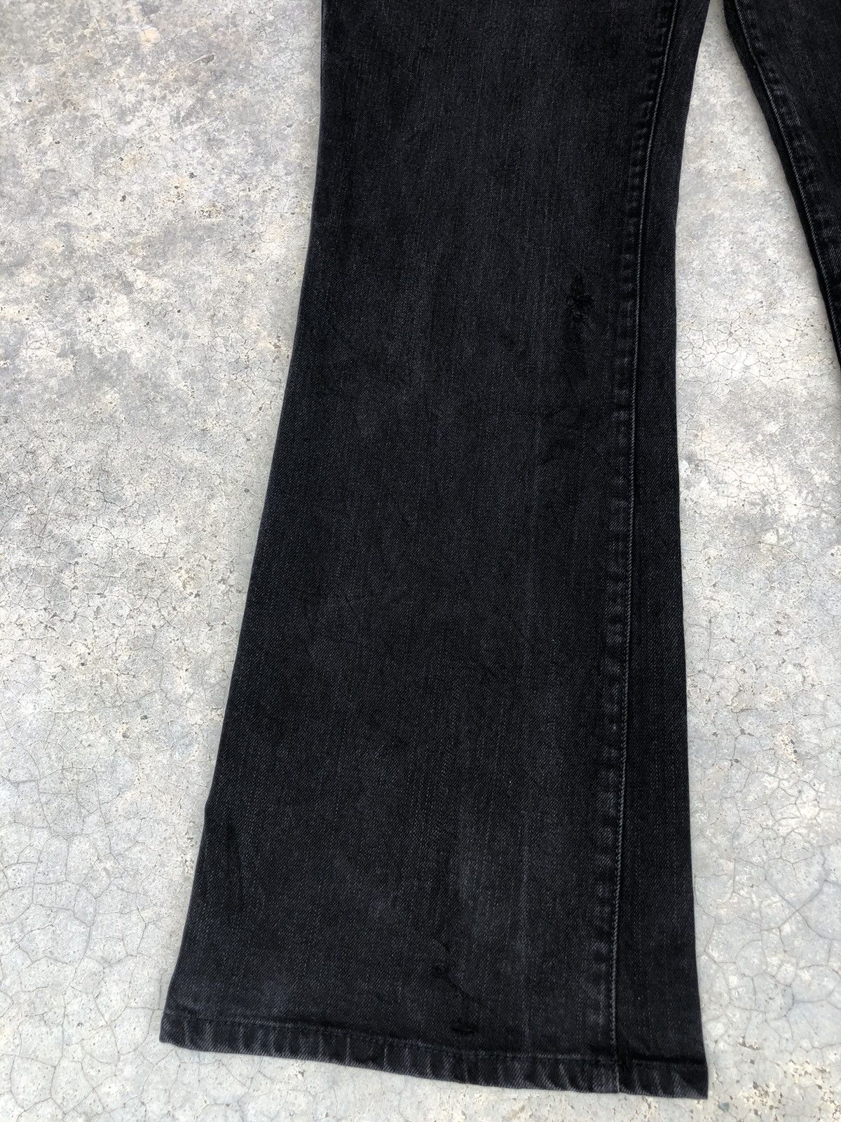 Lauren Ralph Lauren LRL Lauren Flared Jeans Distressed Jeans Size US 34 / EU 50 - 6 Thumbnail