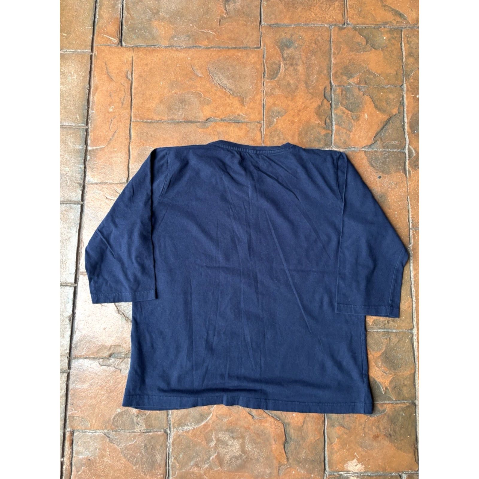 Vintage Marushka Shirt Long Sleeve Cat Print Women's XL Blue Pullover Casual Round Neck Size XL / US 12-14 / IT 48-50 - 3 Thumbnail