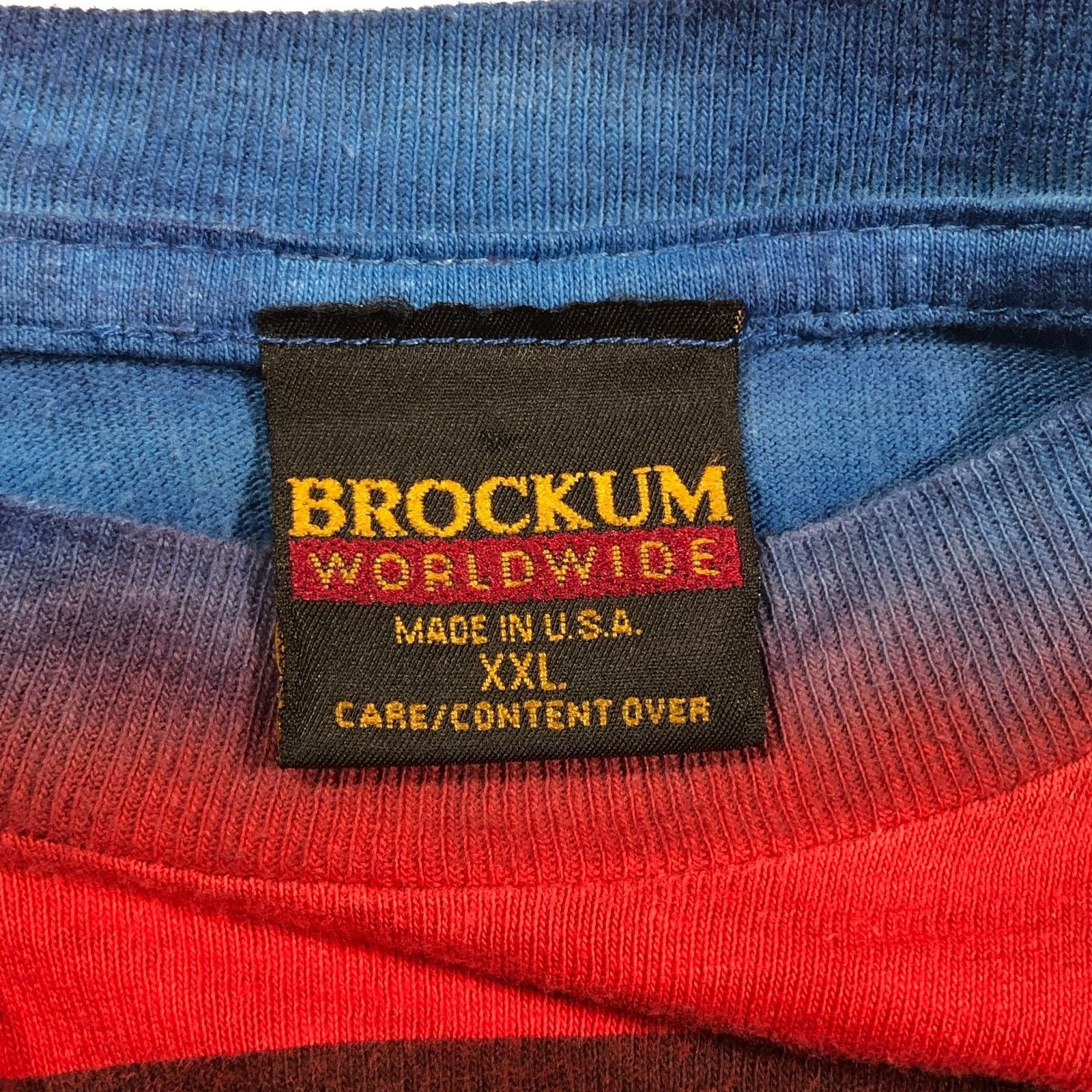 Brockum Vintage 1994 Rolling Stones Voodoo Lounge AOP Tour T Shirt Size US XXL / EU 58 / 5 - 6 Thumbnail