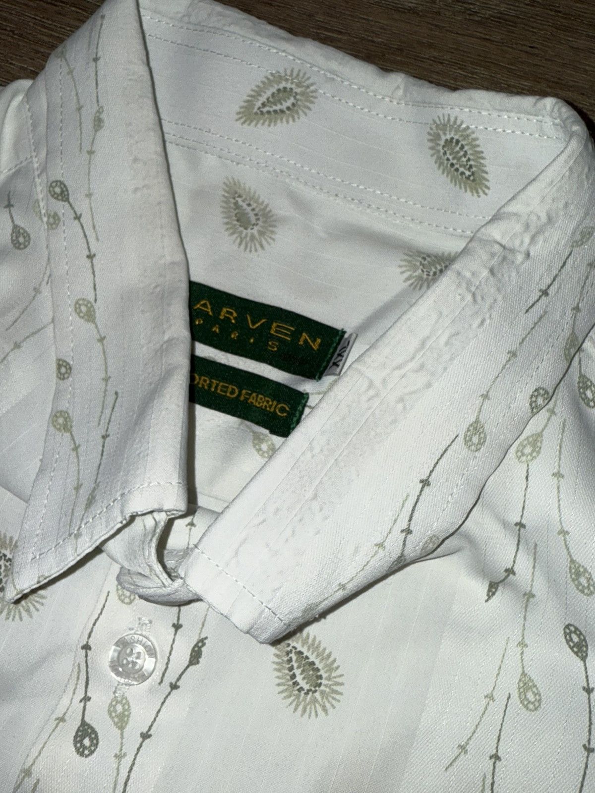 Designer × Vintage ***FINAL DROP***RARE CARVEN PARIS SHORT SLEEVE BUTTON UP XXL Size US XXL / EU 58 / 5 - 10 Thumbnail