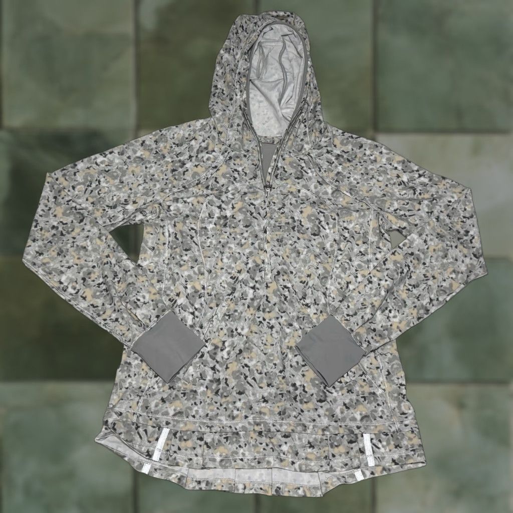Lululemon LULULEMON Lightened Up Not So Petite Fleur Ambient Jacket Women Size 6 Multicolor Activewear Zip Size M / US 6-8 / IT 42-44 - 1 Thumbnail