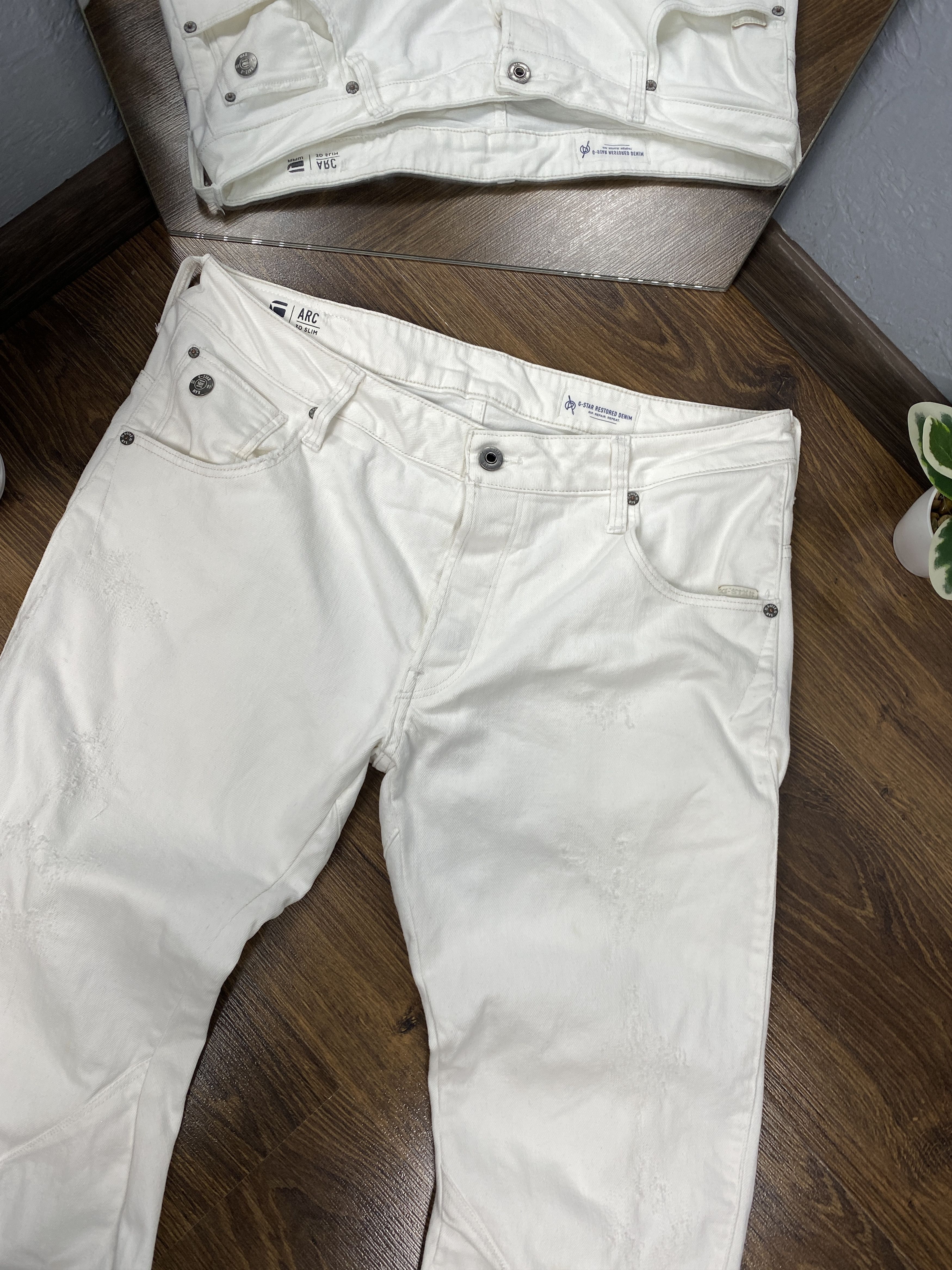 G-Star G Star Raw vintage jeans biker denim pants y2k Size US 32 / EU 48 - 6 Thumbnail