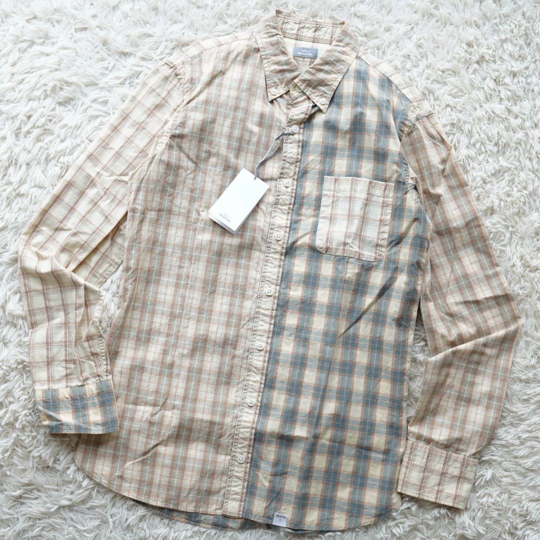 Other kolor beacon check panel shirt size 1 New Unused Size US S / EU 44-46 / 1 - 1 Thumbnail