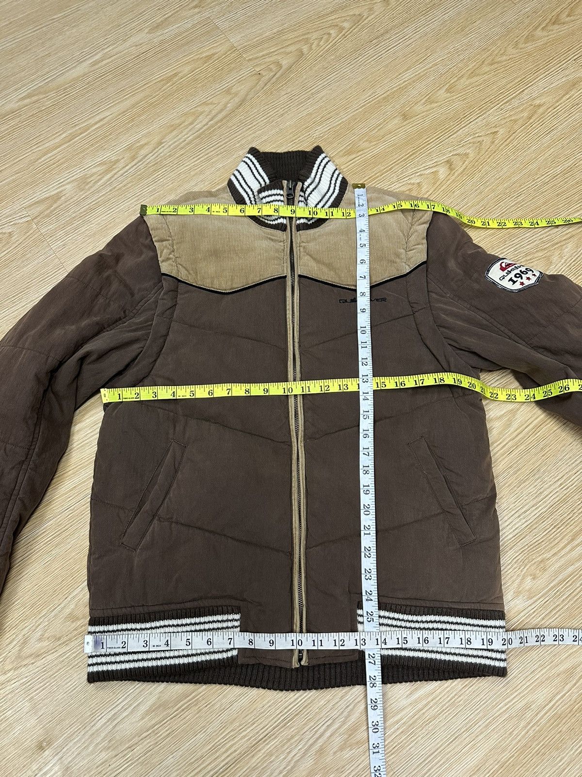 Quiksilver Vintage Quiksilver Down Jacket Z61 Size US L / EU 52-54 / 3 - 10 Thumbnail