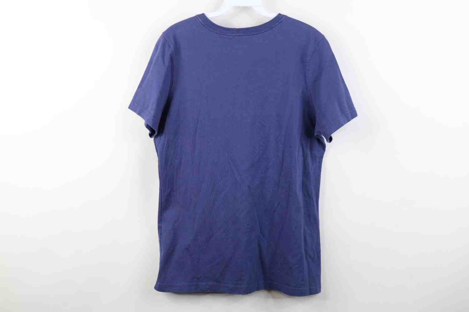 Carhartt Vintage Y2K Carhartt Spell Out Pocket T-Shirt Blue Cotton Size L / US 10 / IT 46 - 12 Thumbnail