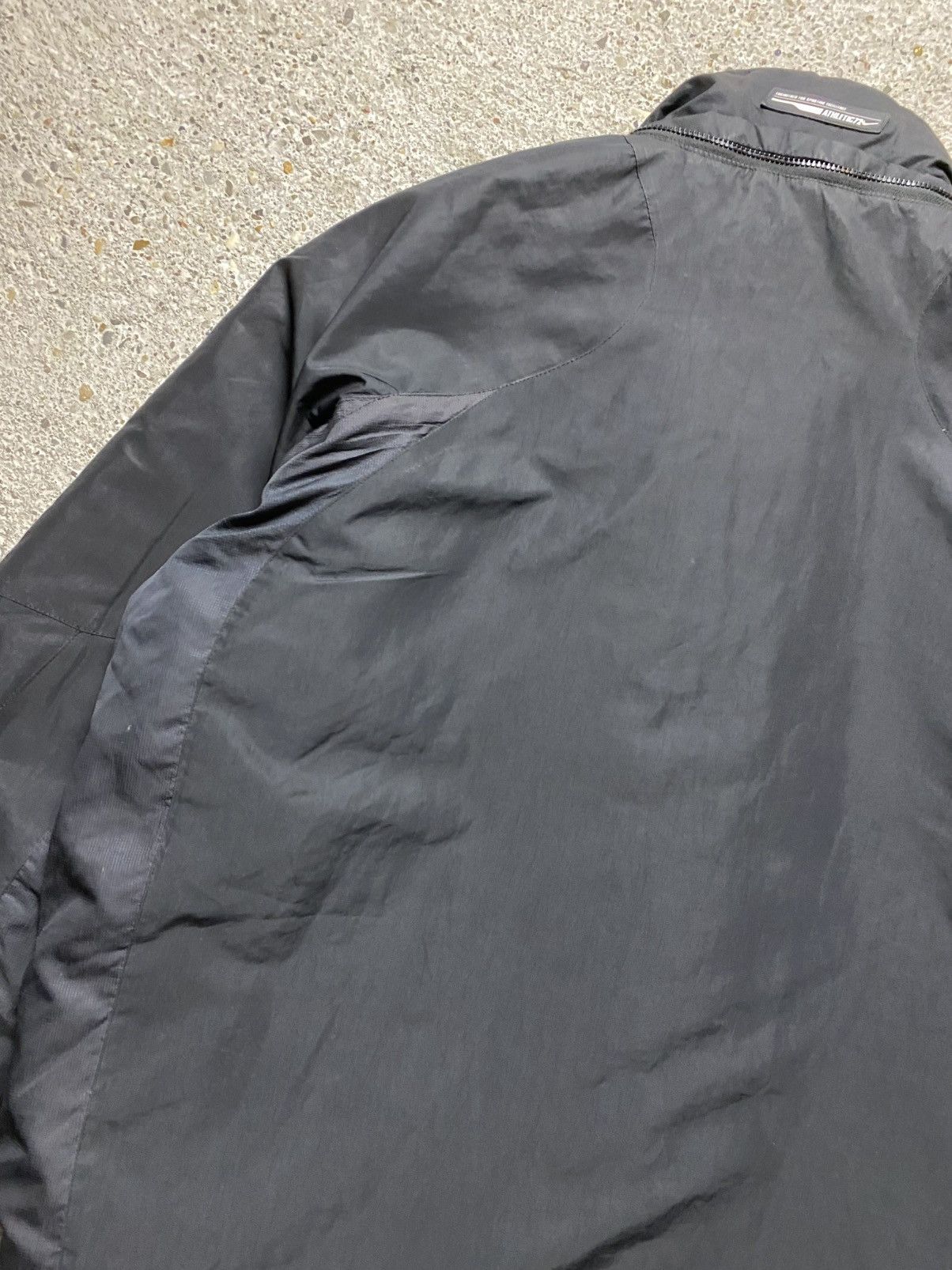 Nike vintage puffer jacket retro black baggy oversized