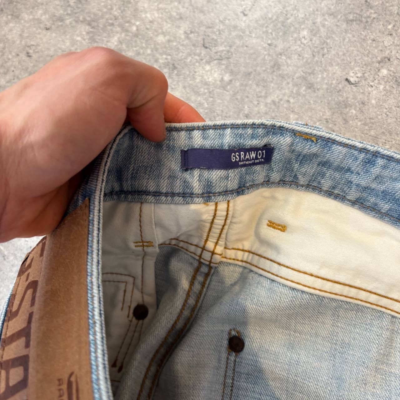 G-Star Vintage Flared G-Star Pocket Logo Botcut Pants Size US 34 / EU 50 - 2 Thumbnail