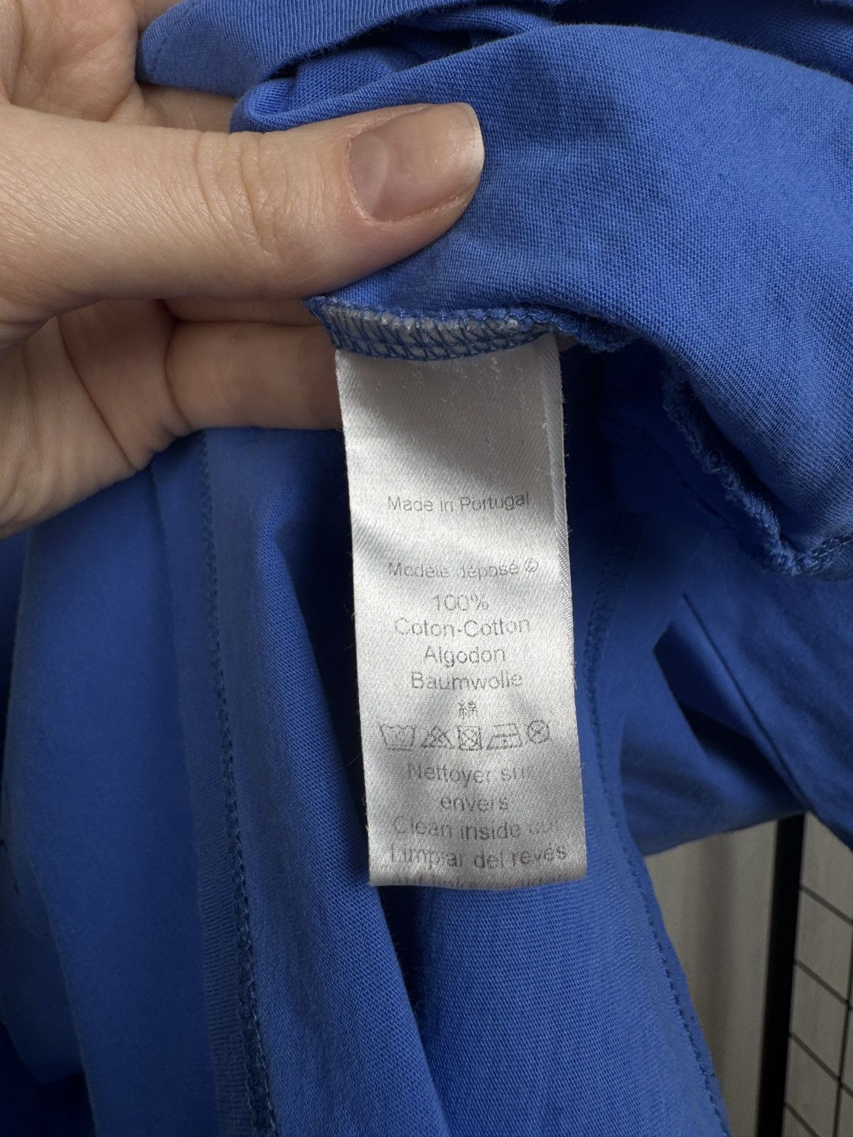 Kenzo Kenzo Paris blue Tools big logo made in Portugal tee Size US L / EU 52-54 / 3 - 7 Thumbnail