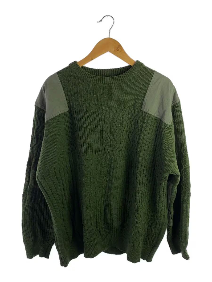 Gosha Rubchinskiy Patchwork Cable Knit Sweater Size US L / EU 52-54 / 3 - 1 Thumbnail