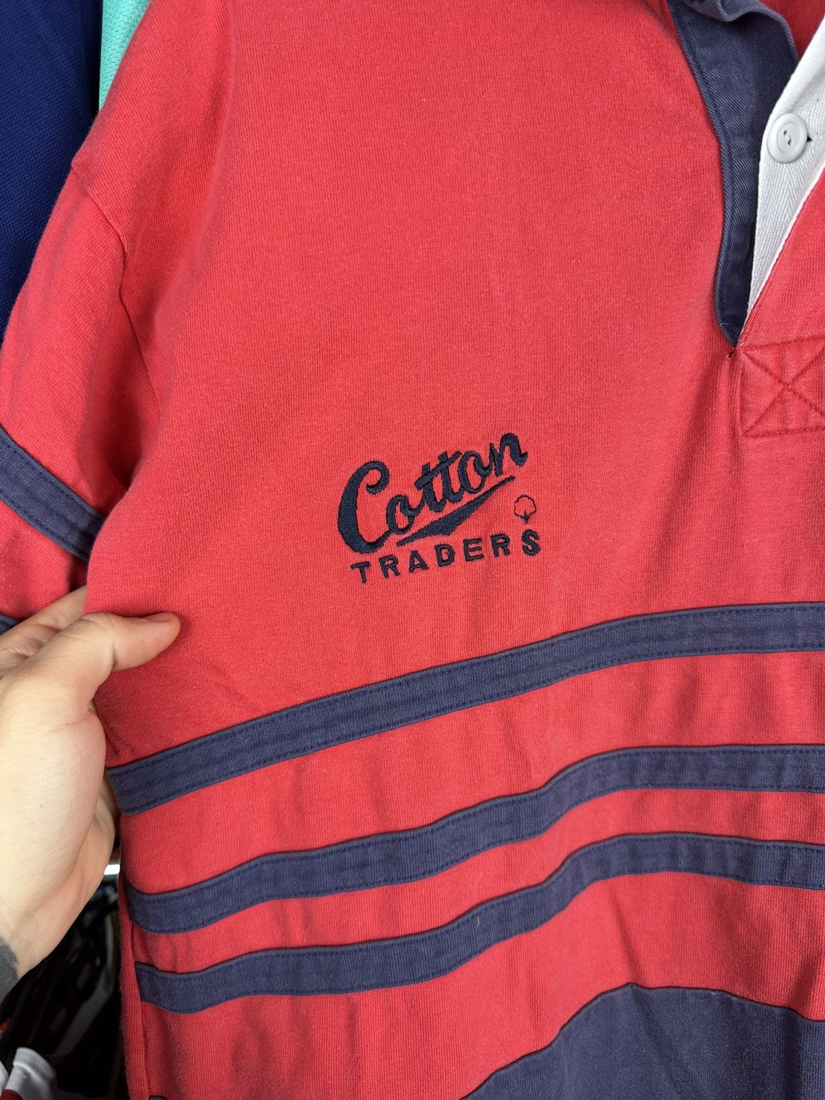 Cotton Traders England 1995 1996 1997 Away Cotton Traders Rugby Polo Shirt Size US XL / EU 56 / 4 - 7 Thumbnail
