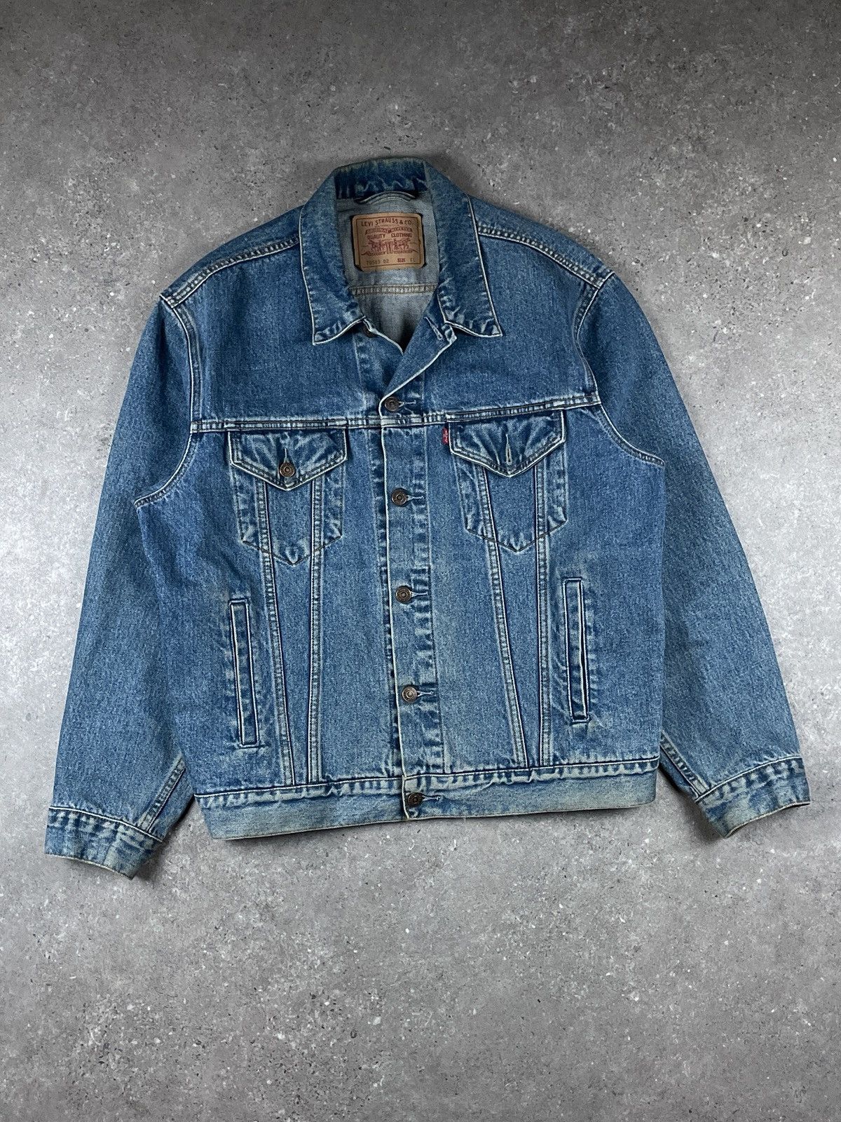 Levi's 90s Levi’s denim jacket jeans vintage retro Size US XL / EU 56 / 4 - 1 Thumbnail