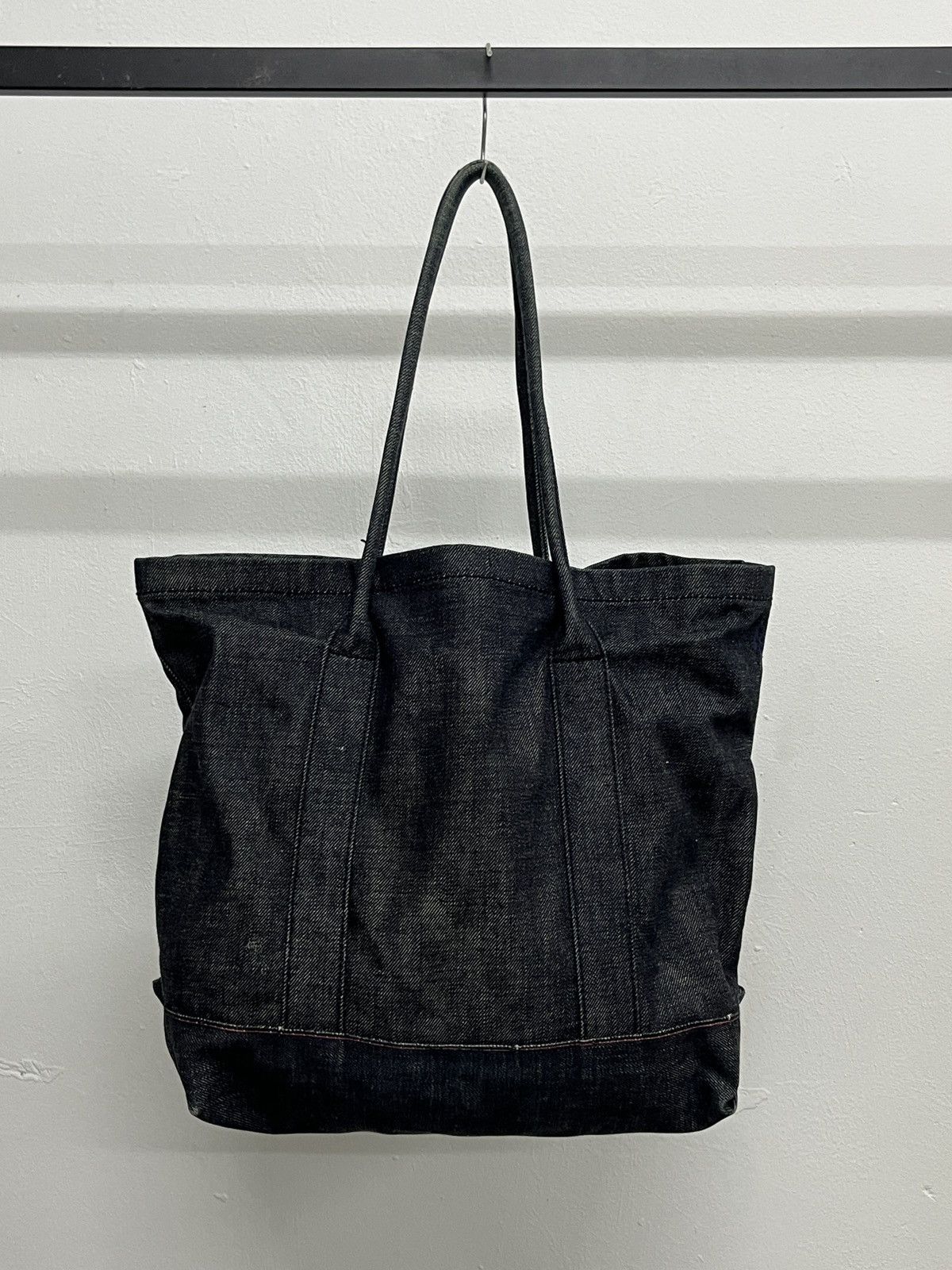 45rpm Vintage 45rpm Japan Contra Faded Raw Denim Selvedge ToteBag Size ONE SIZE - 1 Thumbnail
