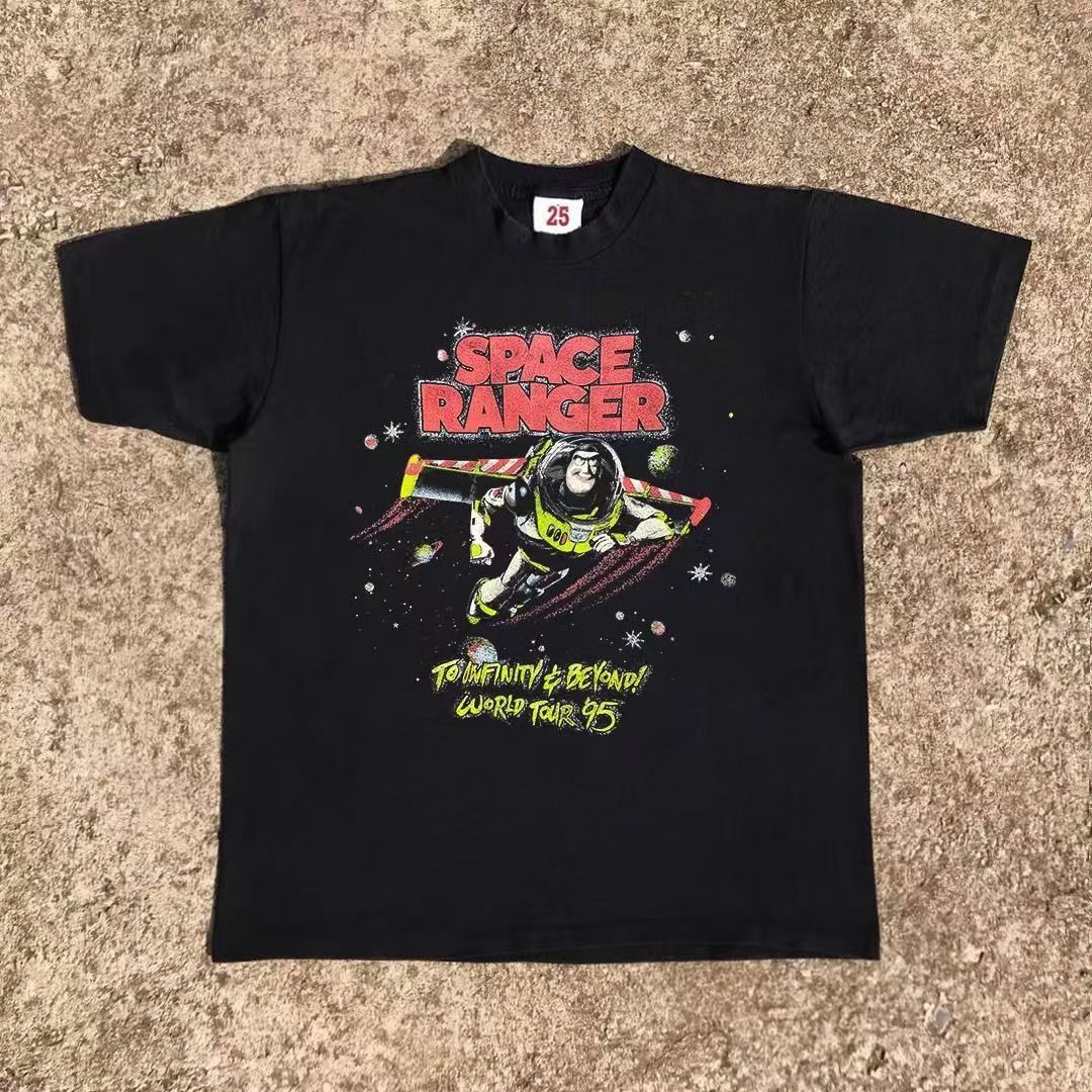 Japanese Brand × Vintage Casual retro cartoon toy print cotton t-shirt Size US M / EU 48-50 / 2 - 1 Thumbnail