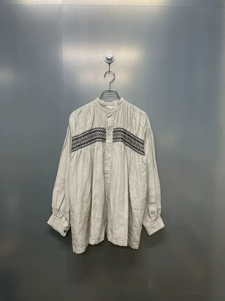 Comme des Garcons Comme Des Garcons Pouched loose oversize cotton and linen Size S / US 4 / IT 40 - 3 Thumbnail