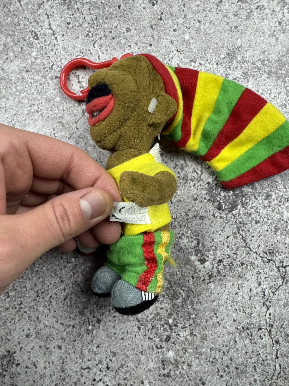 Bob Marley Vintage Bob Marley Reggae Plush Keychain Toy Jamaica Size ONE SIZE - 5 Thumbnail