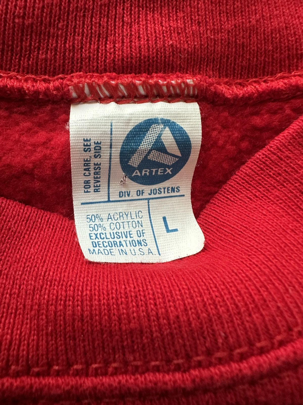 Mickey Mouse 80’s Vintage Mickey Mouse “St. Mick” Sweatshirt – Artex –USA Size US L / EU 52-54 / 3 - 4 Thumbnail