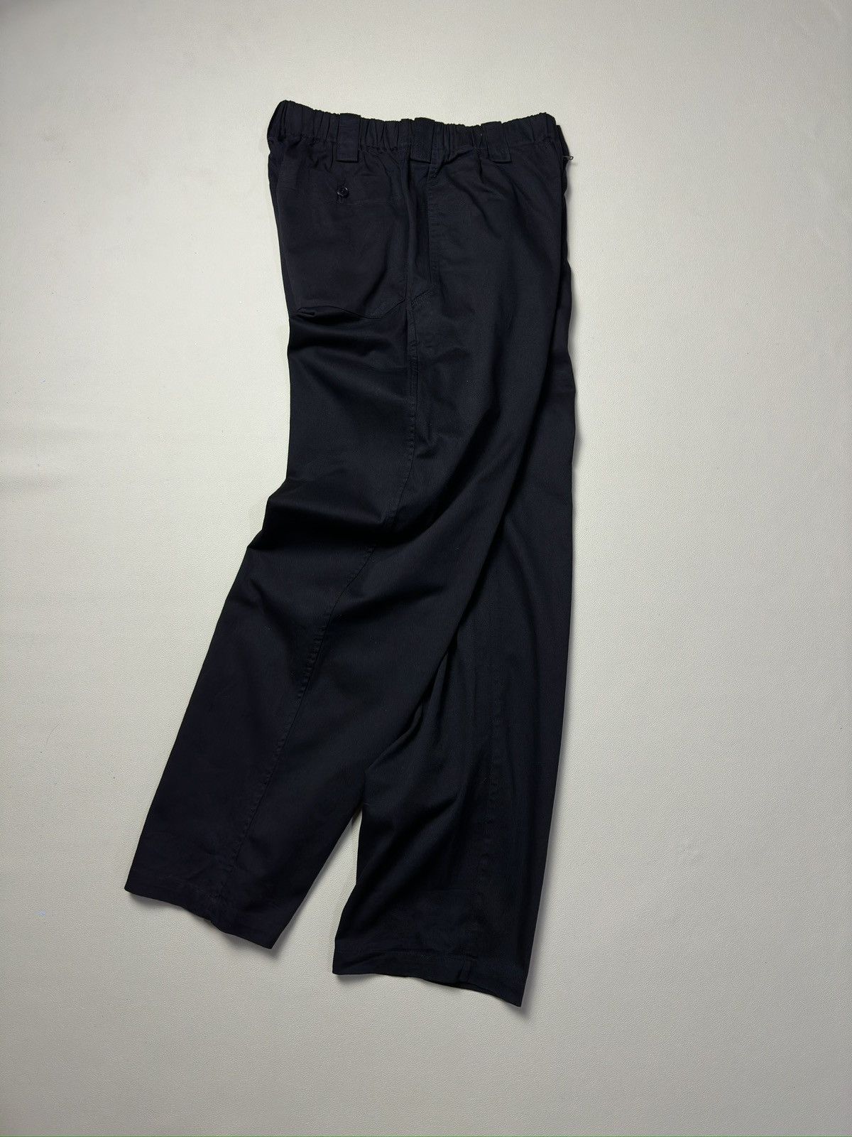 Yohji Yamamoto Yojhi yamamoto black trouser Size US 33 - 2 Thumbnail