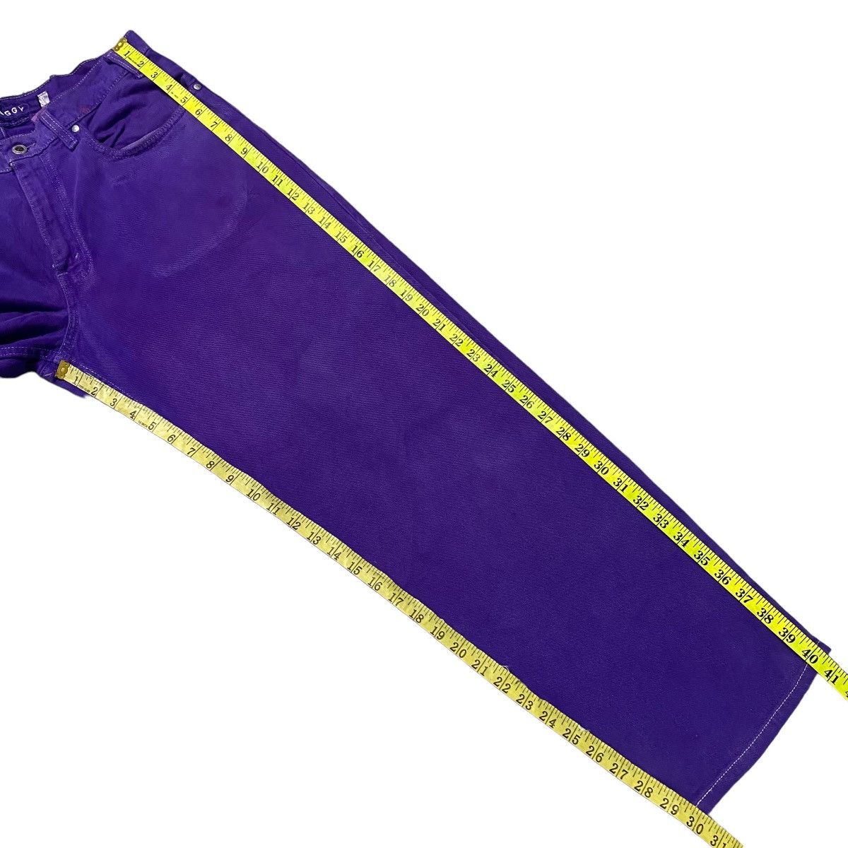 Levi's Vintage 90s Levis Silvertab Baggy Jeans Purple Size US 32 / EU 48 - 20 Thumbnail
