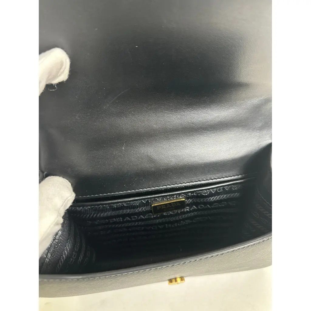 Prada o1srvl11e0624 Size: OS / Shoulder Bag in Black Size ONE SIZE - 5 Thumbnail