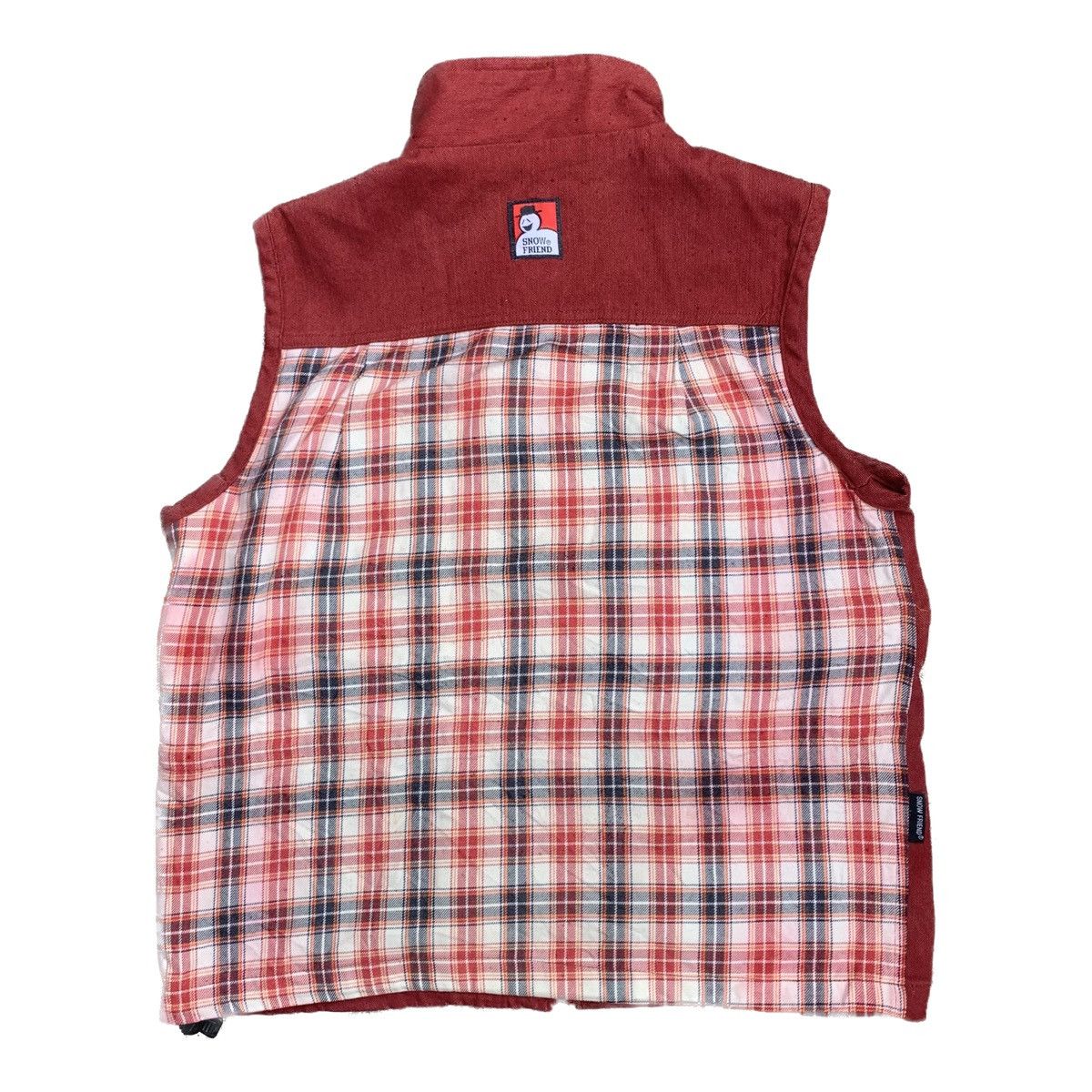 If Six Was Nine × Le Grande Bleu (L.G.B.) VEST SNOWMAN DOUBLE ZIPPER Size 40L - 3 Thumbnail