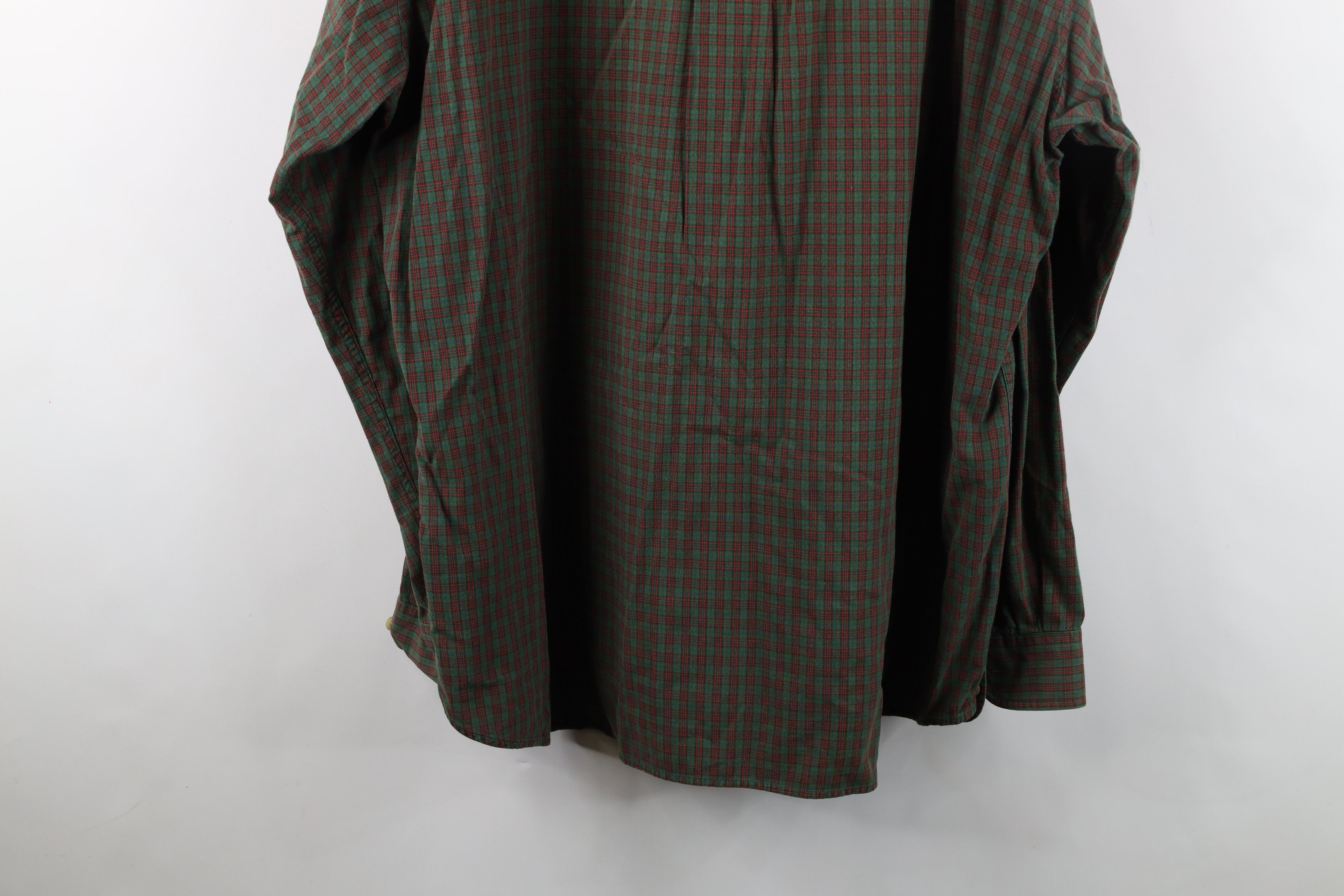 J.Crew Vintage 90s J Crew Collared Button Down Shirt Plaid Cotton Size US XXL / EU 58 / 5 - 10 Thumbnail