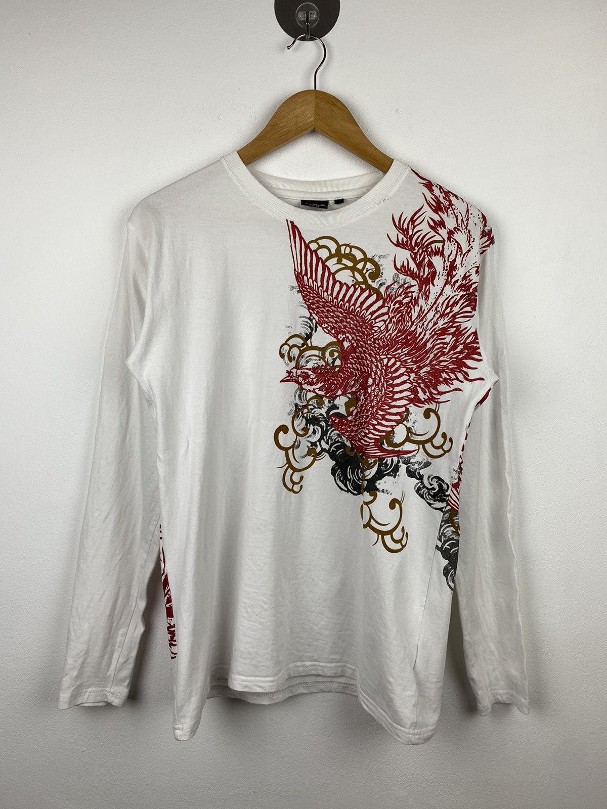 Japanese Brand Japanese Traditional Motive Longsleeve T-shirt Size US M / EU 48-50 / 2 - 1 Thumbnail