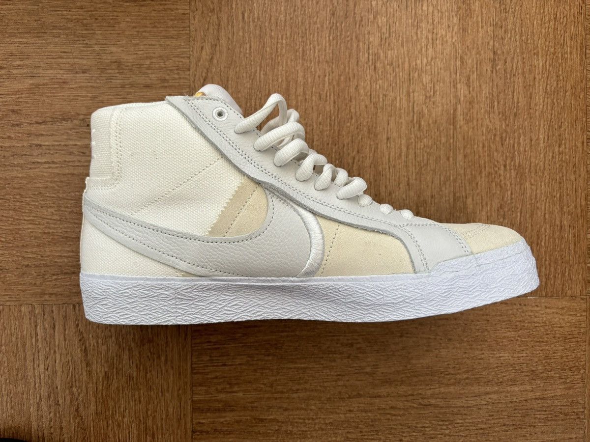 Nike NIKE SB ZOOM BLAZER MID PREMIUM PLUS « WARNING LABEL » Size US 11.5 / EU 44-45 - 2 Thumbnail