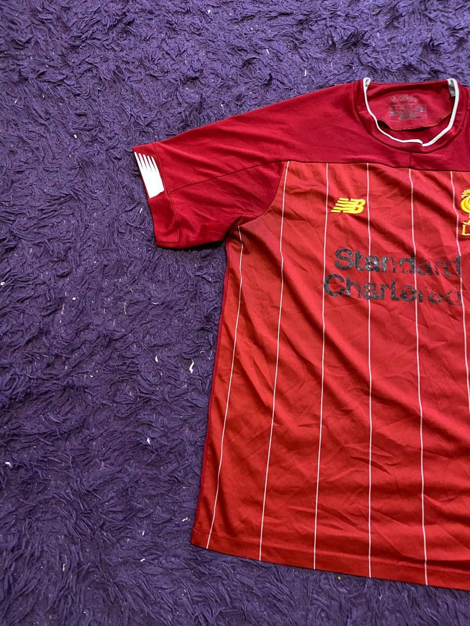 New Balance LIVERPOOL RARE FOOTBALL SHIRT JERSEY Size US L / EU 52-54 / 3 - 6 Thumbnail