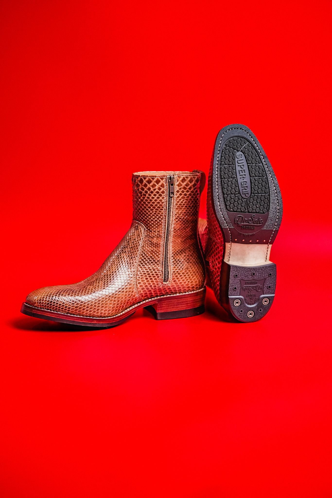 Other Chelsea Boots with Snake Leather Made In USA Size US 9 / EU 42 - 3 Thumbnail