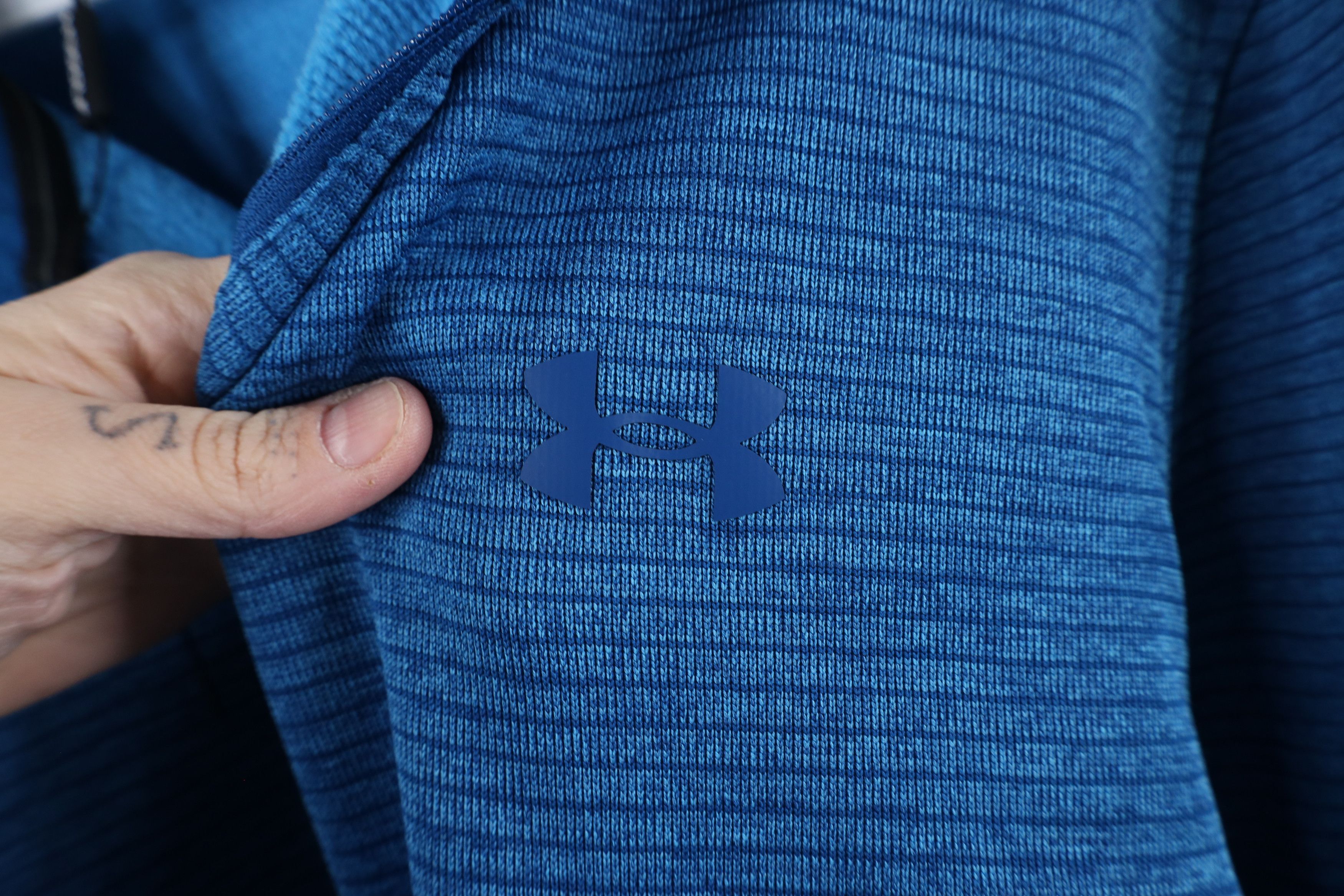 Under Armour × Vintage New Under Armour Golf Half Zip Pullover Sweatshirt Blue Size US L / EU 52-54 / 3 - 4 Thumbnail