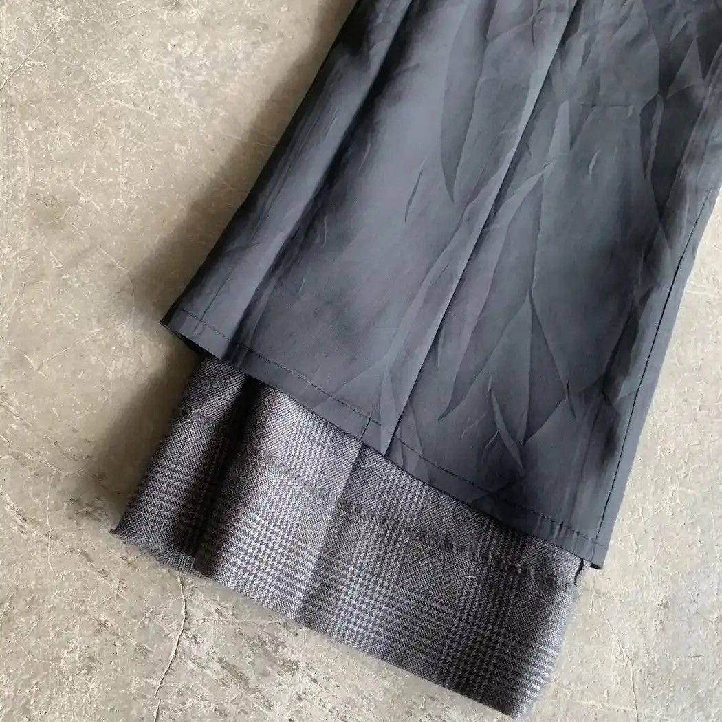 Other Ined Homme By Yohji Yamamoto Check Baggy Wide Leg Pants Size US 29 - 15 Thumbnail
