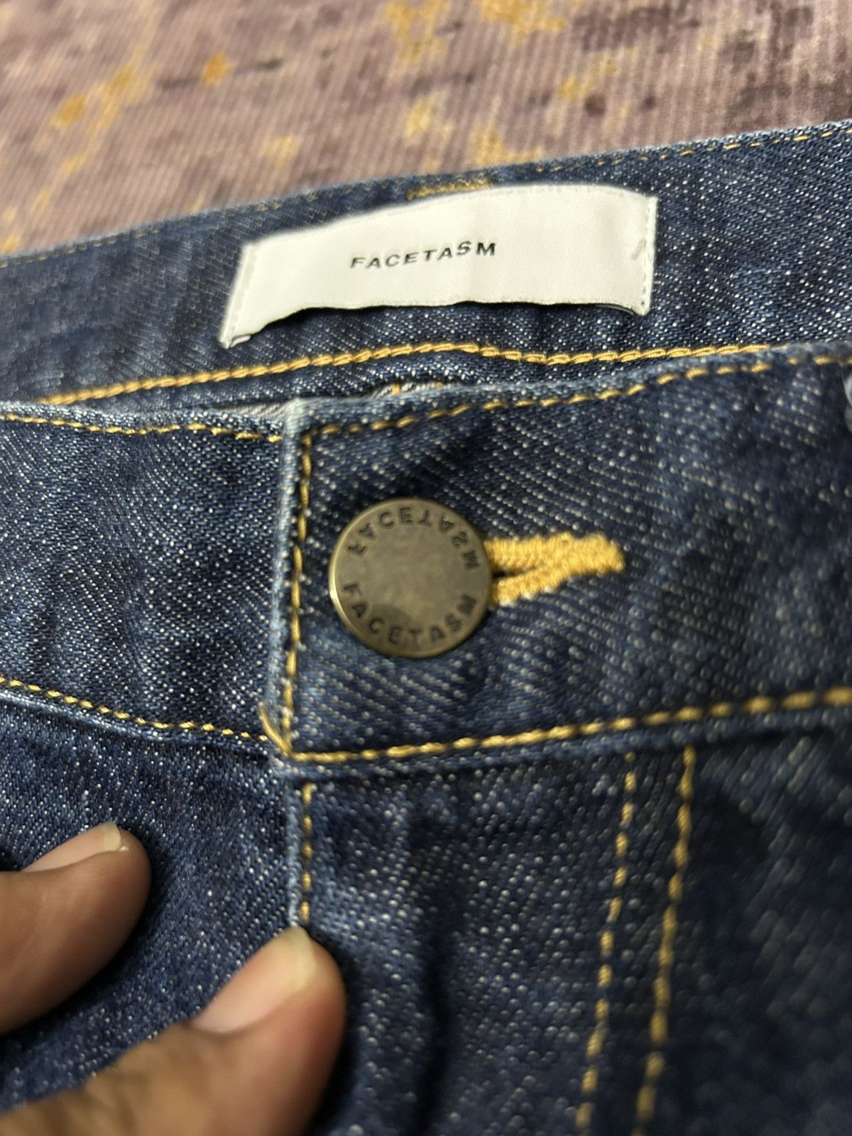 Facetasm Japanese Brand Facetasm Denim Pants Size US 31 - 10 Thumbnail