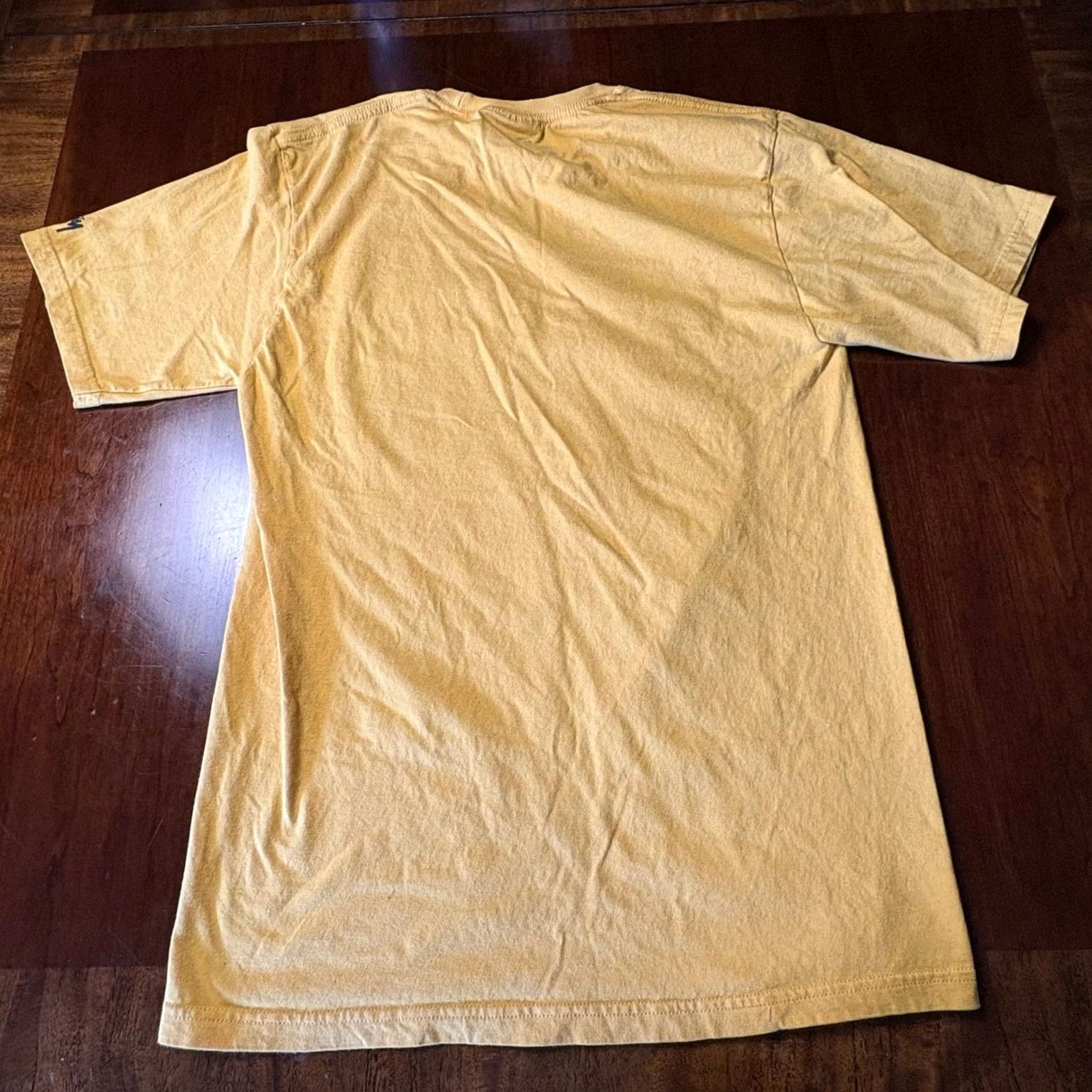Vintage Stüssy World Tour UFO Graphic Shirt Yellow Mens Medium Streetwear Tee Size US M / EU 48-50 / 2 - 4 Thumbnail