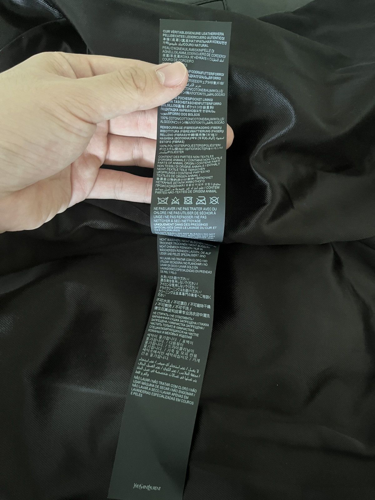 Saint Laurent Paris Saint laurent L01 sz 50 Size US M / EU 48-50 / 2 - 7 Thumbnail