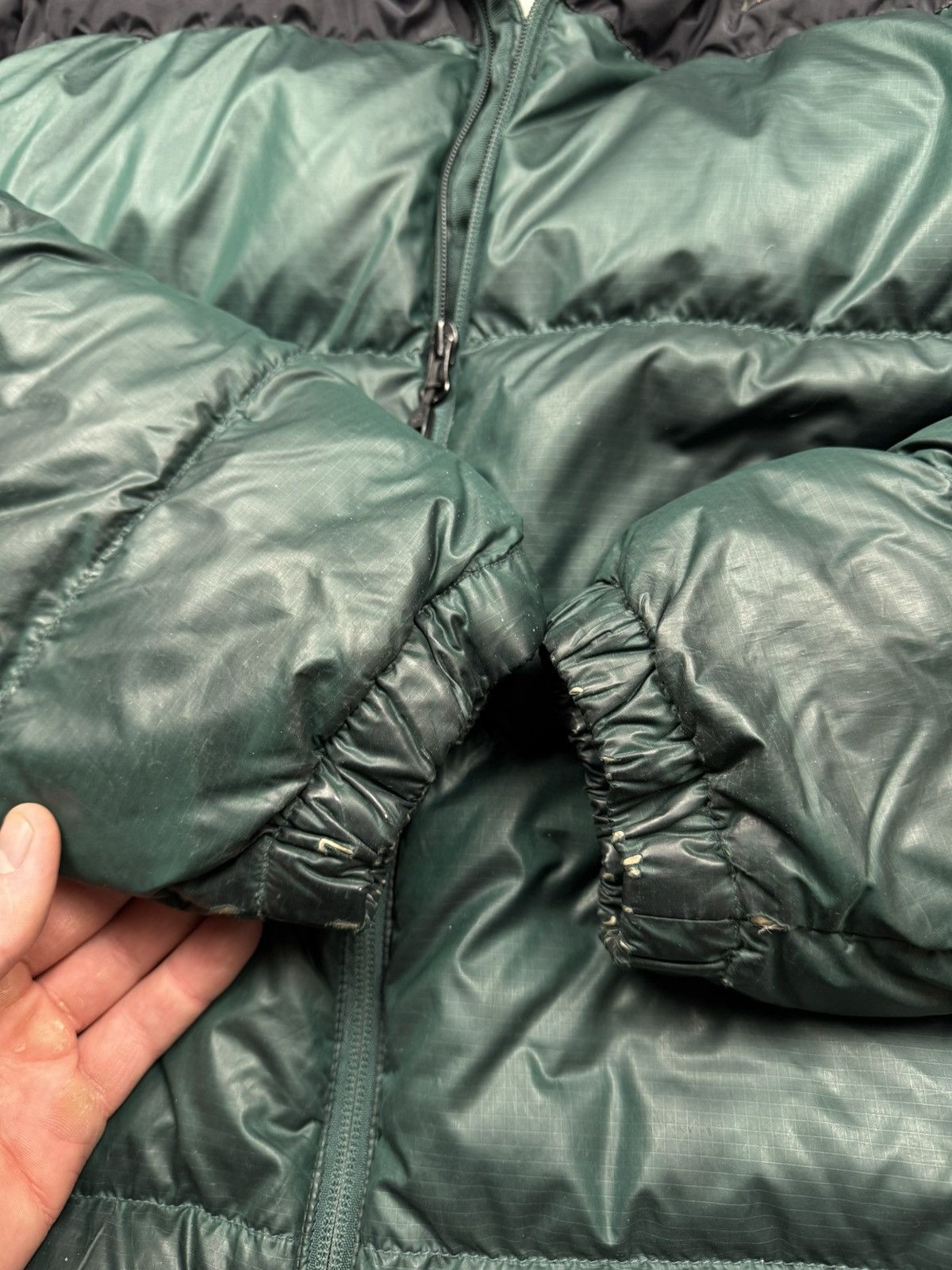 The North Face VINTAGE THE NORTH FACE 700 PUFFER JACKET Y2K GREEN/BLACK Size US S / EU 44-46 / 1 - 10 Thumbnail
