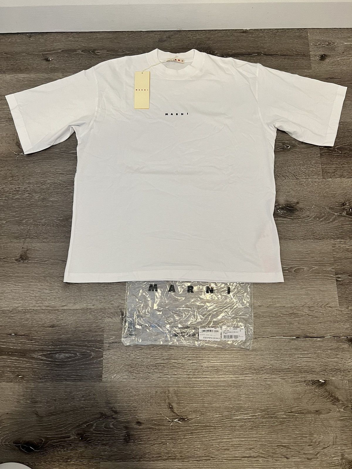 image of White Marni T-Shirt, Men's (Size Small)