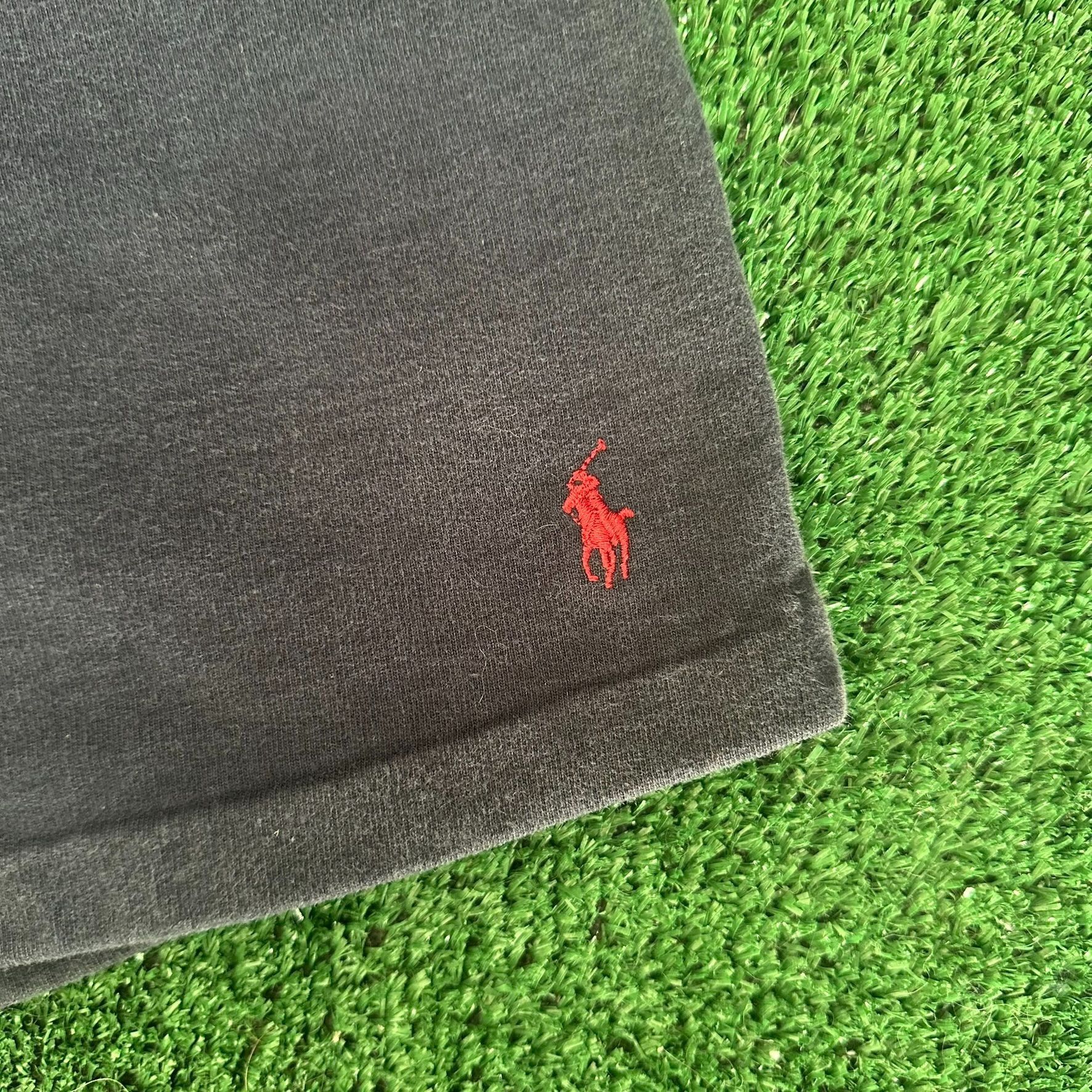 Polo Ralph Lauren Vintage Y2K Polo Ralph Lauren Pony Logo Navy Athletic Shorts Size US 36 / EU 52 - 2 Thumbnail