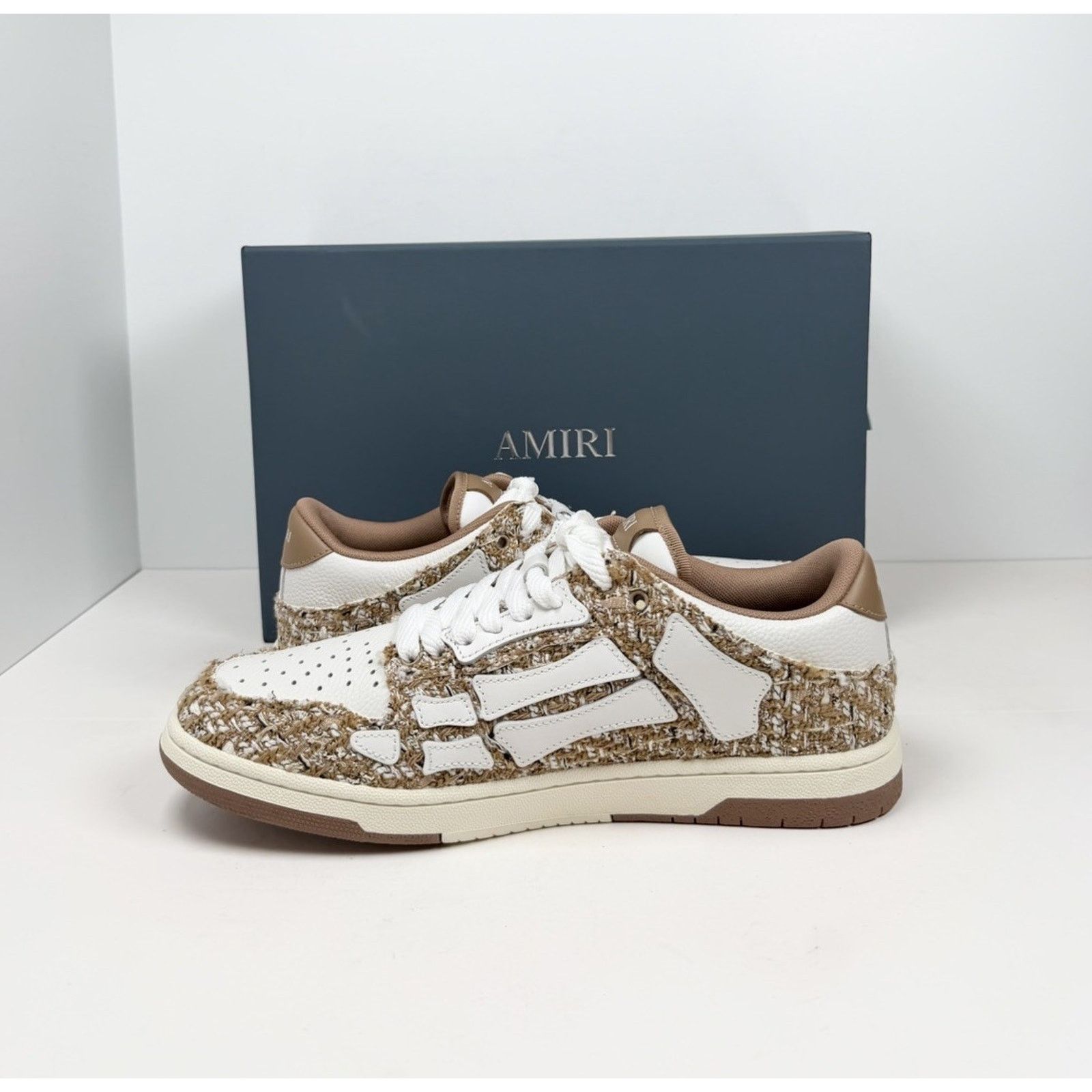 Amiri Size 44EU/11US - Amiri Skel Top Low Boucle NEW Size US 11 / EU 44 - 6 Thumbnail