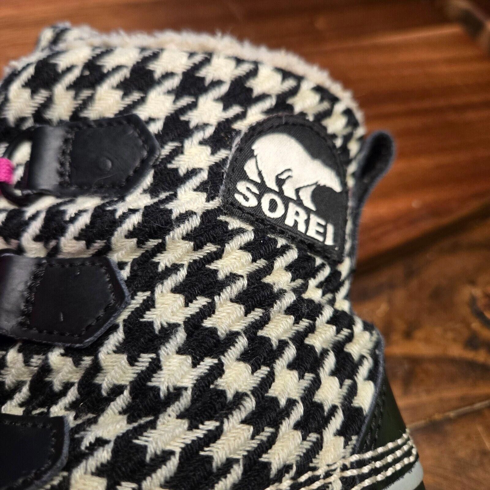 SOREL SOREL Tivoli Houndstooth Boots Snow Womens Size 6 BB3 Size US 6 / IT 36 - 2 Thumbnail