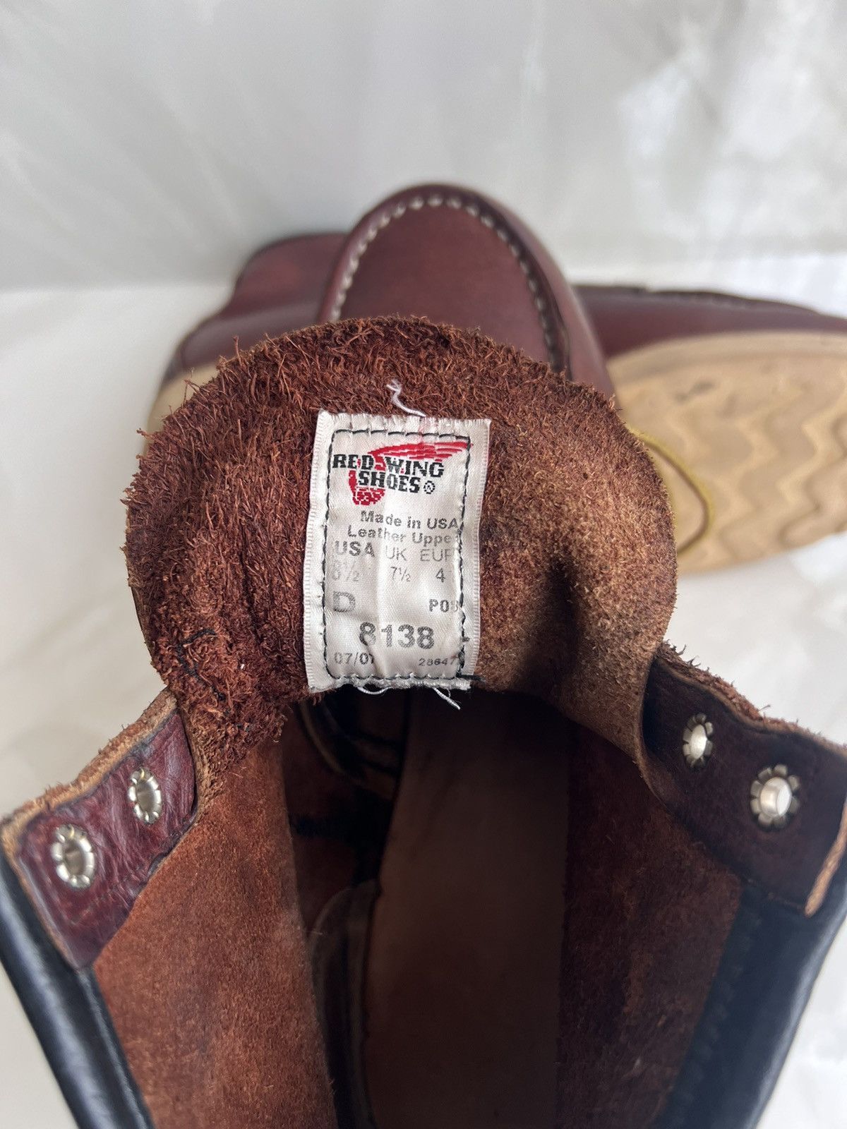 Red Wing Red wing #8138 classic moc toe brown leather boot size 8.5 D Size US 8.5 / EU 41-42 - 11 Thumbnail