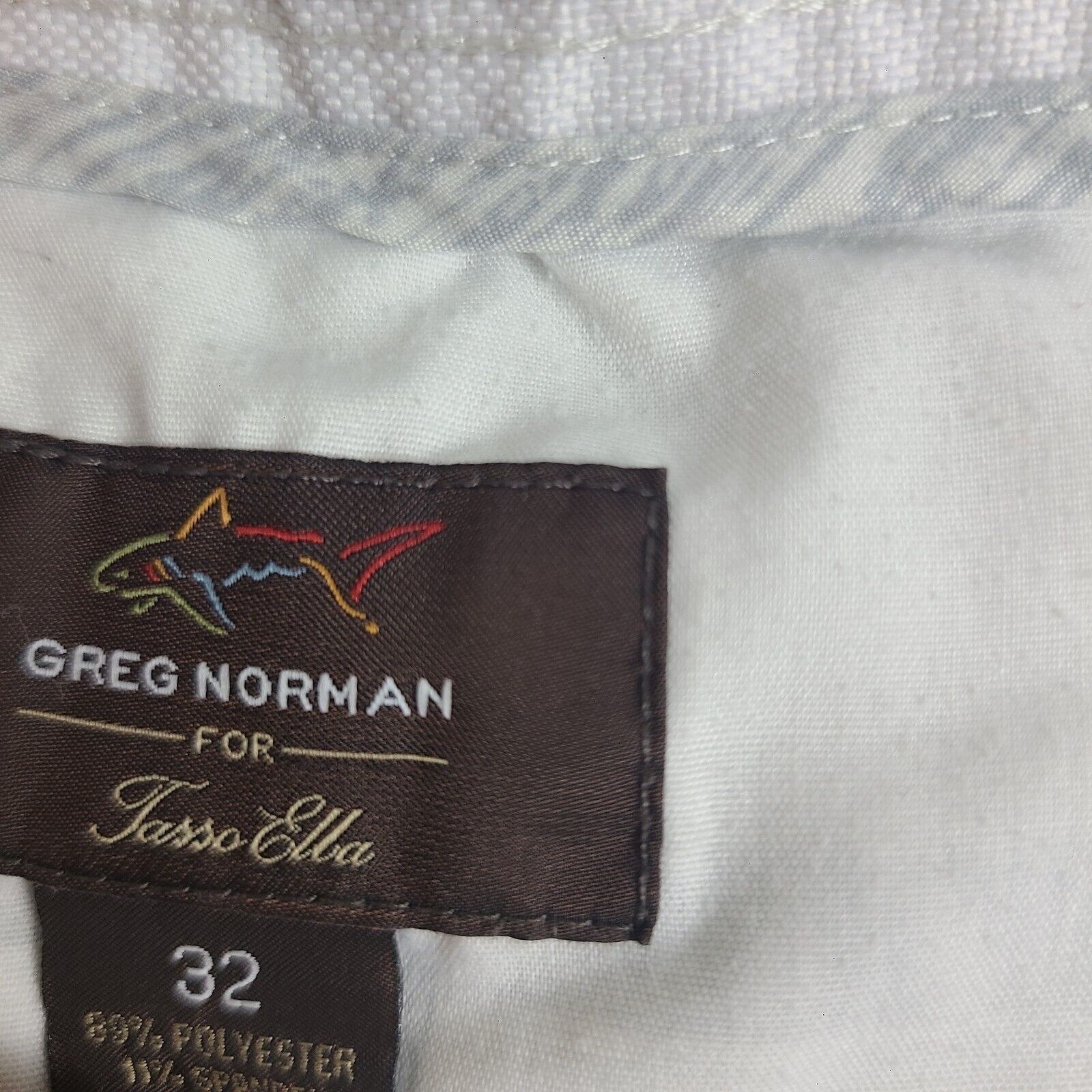 Greg Norman Greg Norman for Tasso Elba Men's Gray Light Weight Golf Shor Size US 32 / EU 48 - 2 Thumbnail