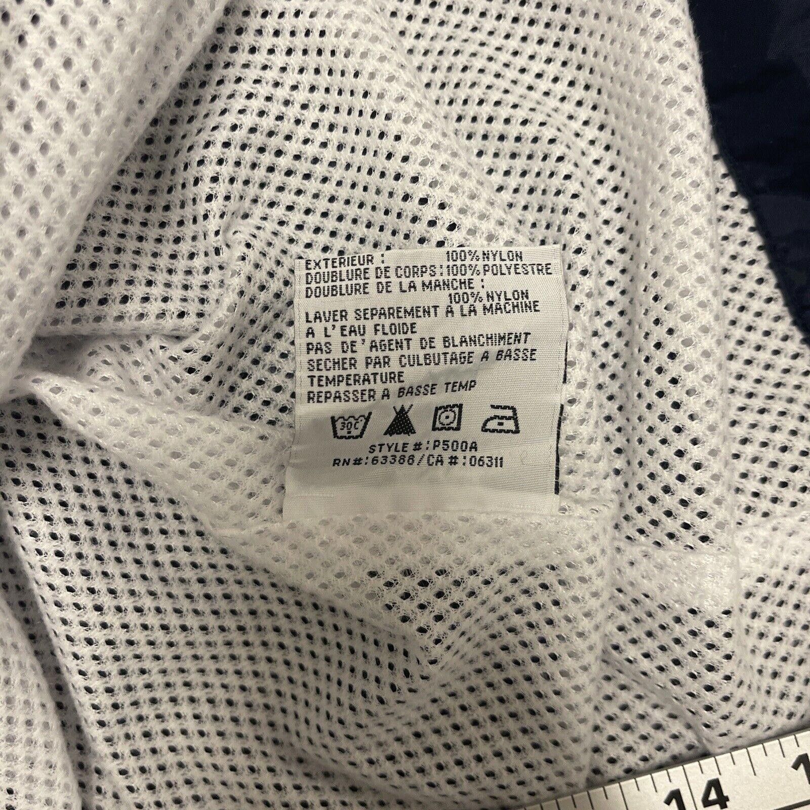 Designer TexansPuma Windbreaker Jacket Mens XL BLUE Full Zip Loose Size ONE SIZE - 7 Thumbnail