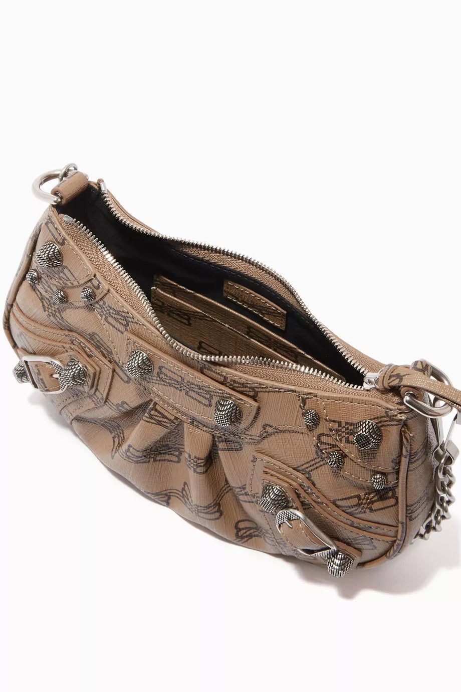 Balenciaga o1mt1gz0724 Size: OS / Mini Le Cagole Bag in Brown Size ONE SIZE - 6 Thumbnail