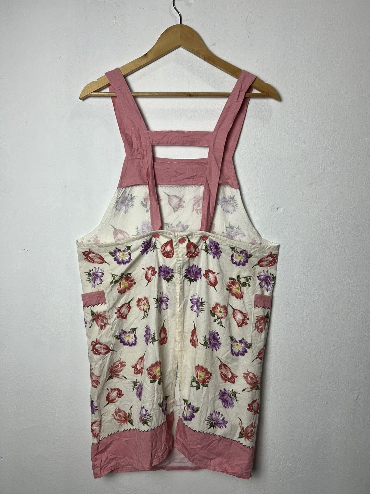 Mario Valentino Mario Valentino Vibrant Floral Pattern Apron Size ONE SIZE - 2 Thumbnail