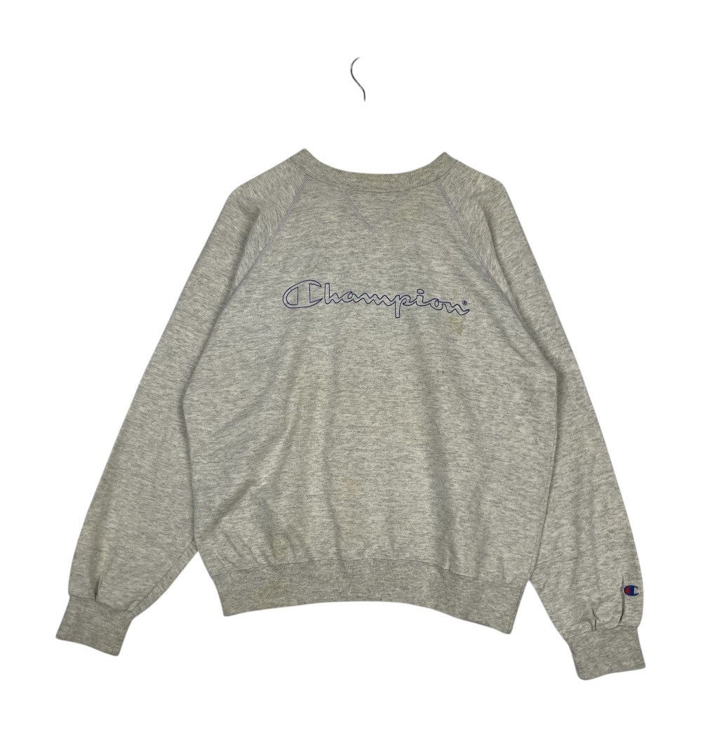 Designer × Vintage Vintage Hoodie/sweater Champion Biglogo Spellout Champion Size US L / EU 52-54 / 3 - 1 Thumbnail