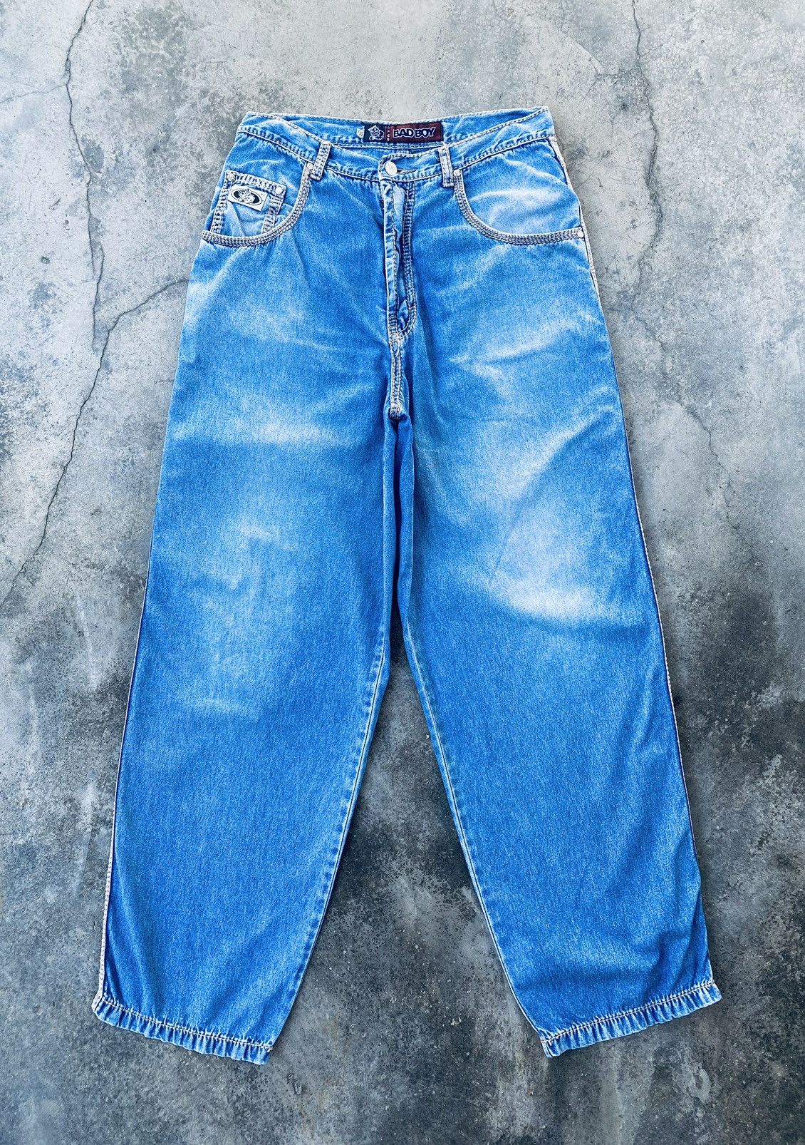 Vintage 90s Bad Boy Skateboard Baggy pants