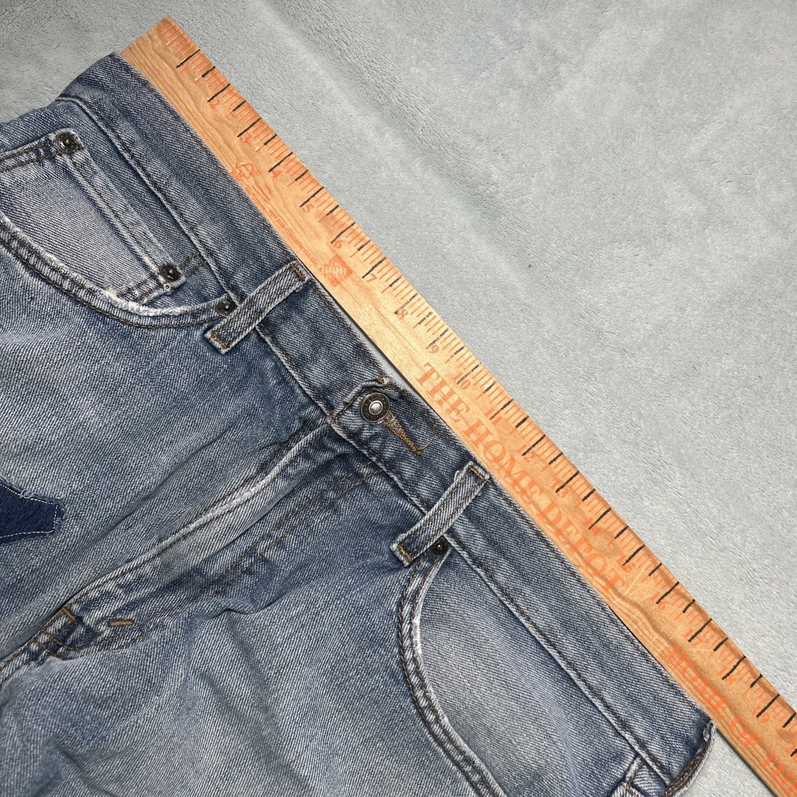 Levi's Levis Loose Baggy Jeans 36x30 Relaxed Hamilton Custom Stars Size US 36 / EU 52 - 18 Thumbnail