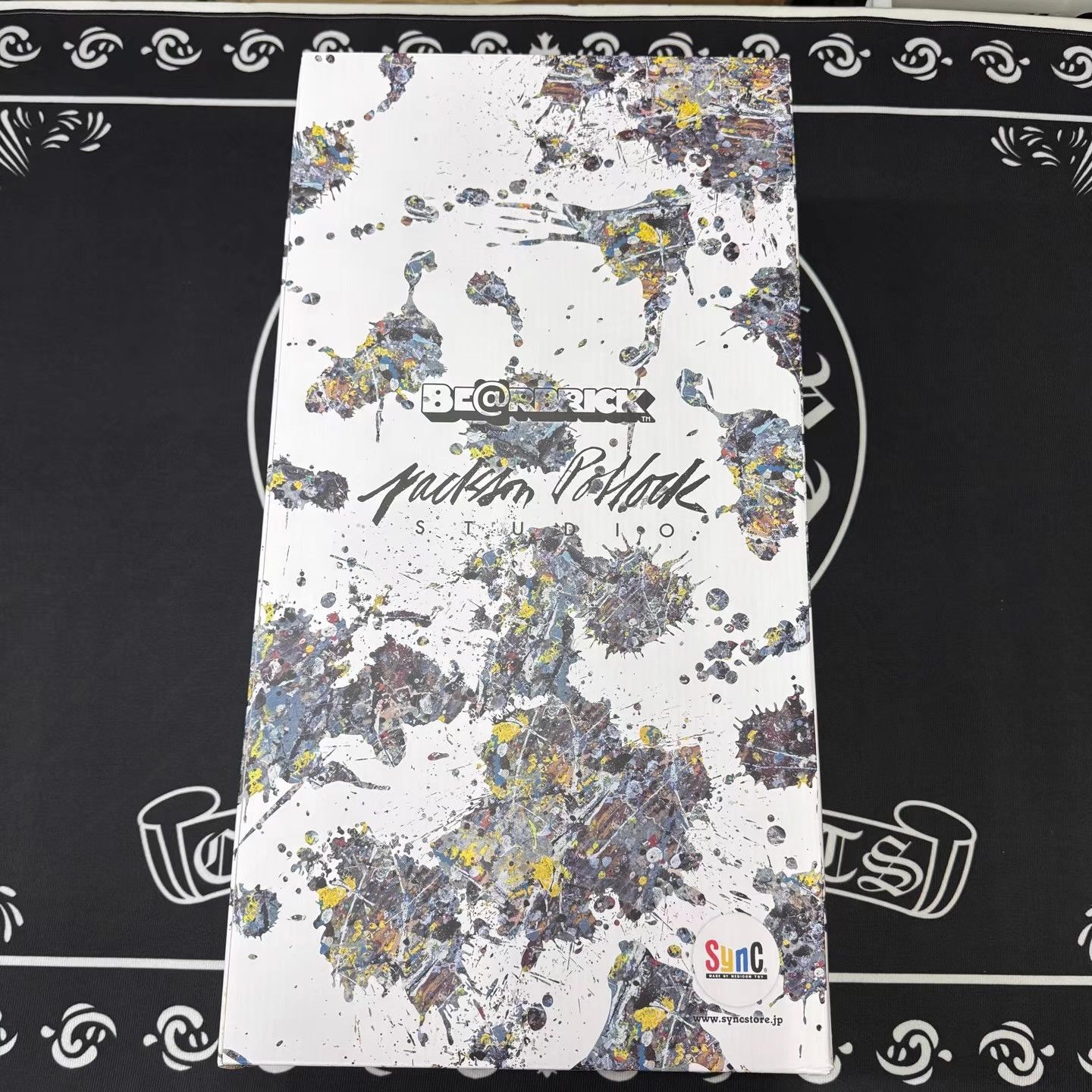 Medicom Toy BE@RBRICK Jackson Pollock Splash Q10 Size ONE SIZE - 3 Thumbnail