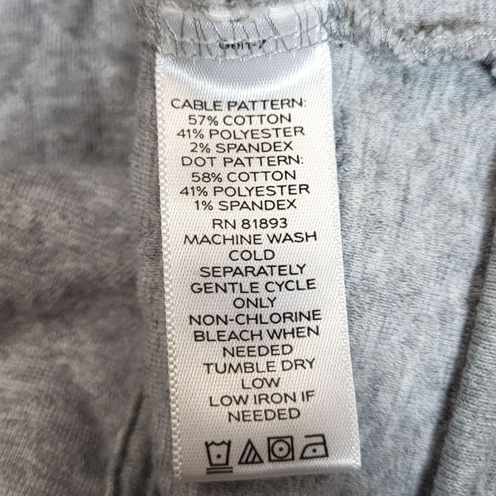 Isaac Mizrahi Isaac Mizrahi Jacket Gray Quilted Moto Women M Cotton Blend Zip Pockets Shirt? Size M / US 6-8 / IT 42-44 - 5 Thumbnail